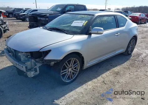 2012 Scion Tc из США, поврежденный, VIN JTKJF5C7XC3040087
